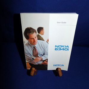 Nokia 6340i Phone User Manual - Original - Great Condition